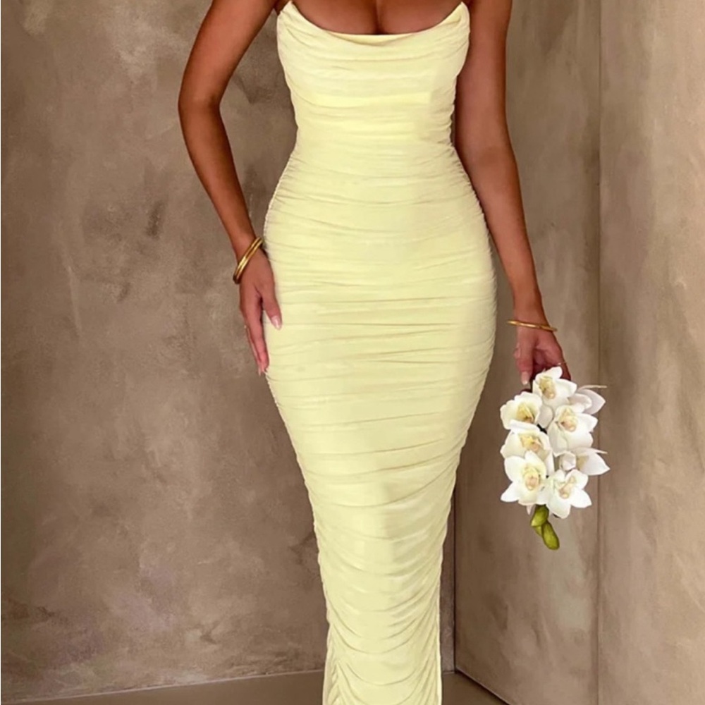 Baby Boo Demi Dress Yellow